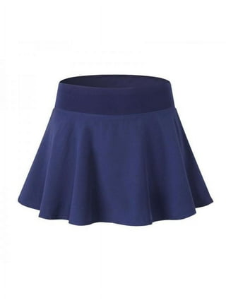 NavyBlue Skater Mini Skirt with Attached Inner Short at Rs 165