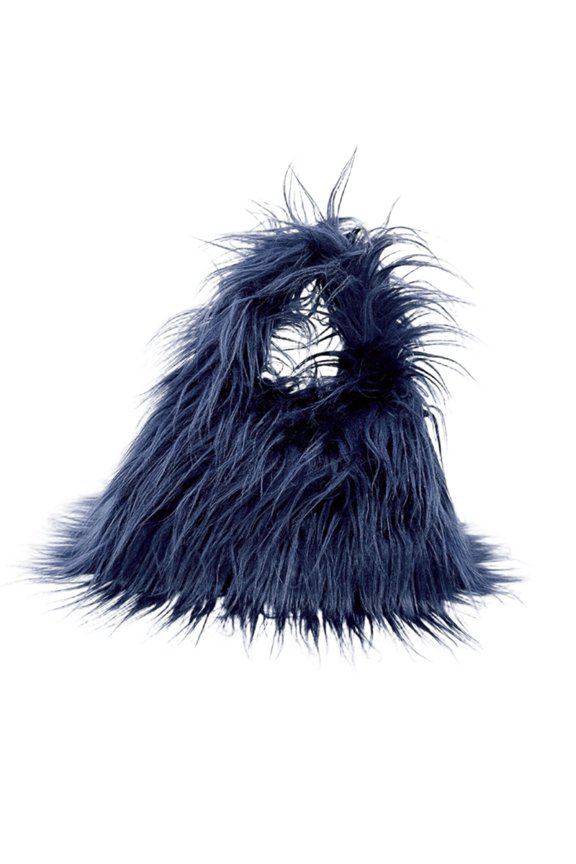 Women Top Handle Bag Vintage Crossbody Bag Plush Shoulder Bag Winter Messenger Bag Soft Handbag for Everyday Work