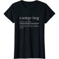 thumbnail image 1 of Women Tops Funny Camping Gifts With Sayings For Campers Camp Definition T-Shirt, 1 of 3