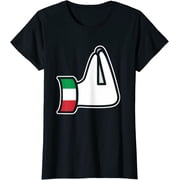 Women Tops Italian Hand Gesture Italia Italy Italiano Humor Family Fun T-Shirt