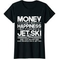 thumbnail image 1 of Women Tops Jet-Ski Happiness Water Sports Design Short Seelve Casual T-Shirt, 1 of 3