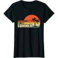 thumbnail image 1 of Women Tops Retro Last Day Of School Schools Out For Summer Teacher T-Shirt, 1 of 3