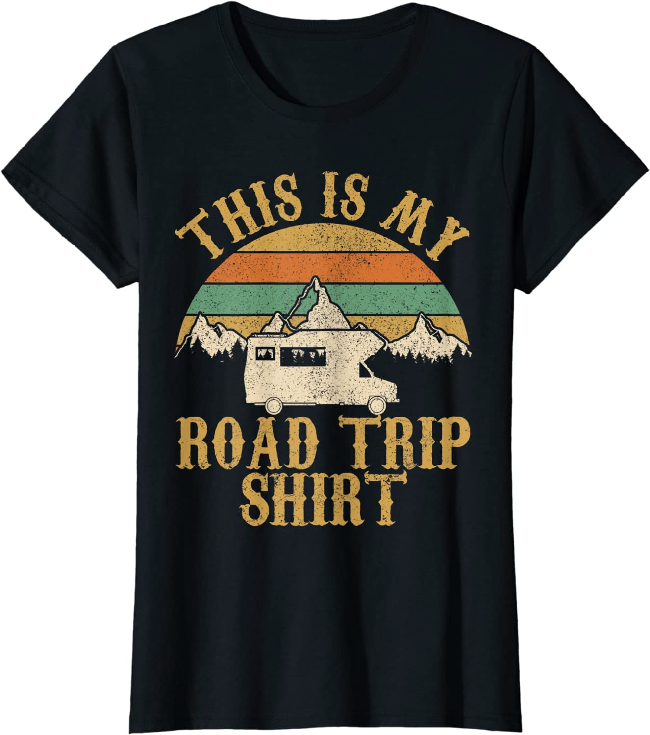 Women Tops This Is My Road Trip Shirt Rv Camping Tshirt Camper T