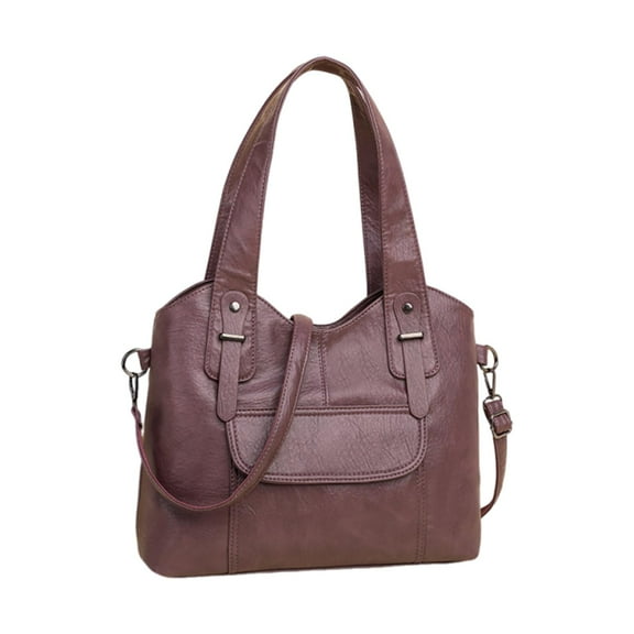 Women Tote Bag Crossbody Satchel Hobo Shoulder Bag Soft PU Leather Adjustable Strap Office Travel Lady