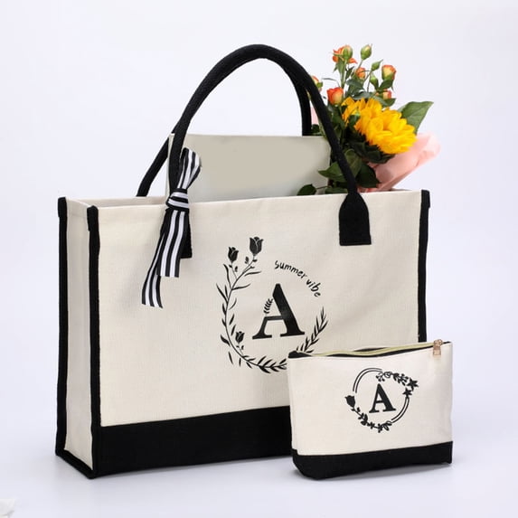 Women Tote Bag Fashionable Mommy Handbag Spacious Shopping Beach Purse Durable Casual Carryall
