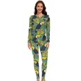 Women Toucan Leaf Thermal Underwear Set 2 Piece Base Layer Medium ...