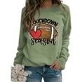 thumbnail image 1 of Women Touchdown Season Football Sweatshirt Game Day Football Shirt, 1 of 2