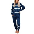 thumbnail image 1 of Women Tracksuit Casual Fit Jogging Set Ladies Fitness Exercise Sports Wear Athletic Jersey Activewear Clothing, 1 of 3