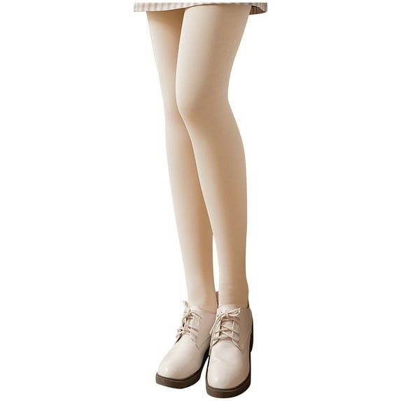 Women Translucent Fleece Lined Tights,Elastic Waist Leggings Plus Size,High Waisted Yoga Pants,Women's Lined Leggings Tights Plush Warm High Waisted Leggings Translucent Pants Non-slip Pantyhose