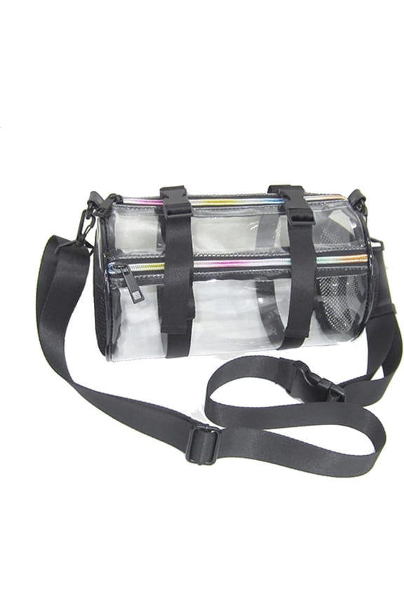 Women Transparent Jelly Shoulder Small Crossbody Bag Designer Fashion Handbag Clear Purse Laser Satchel