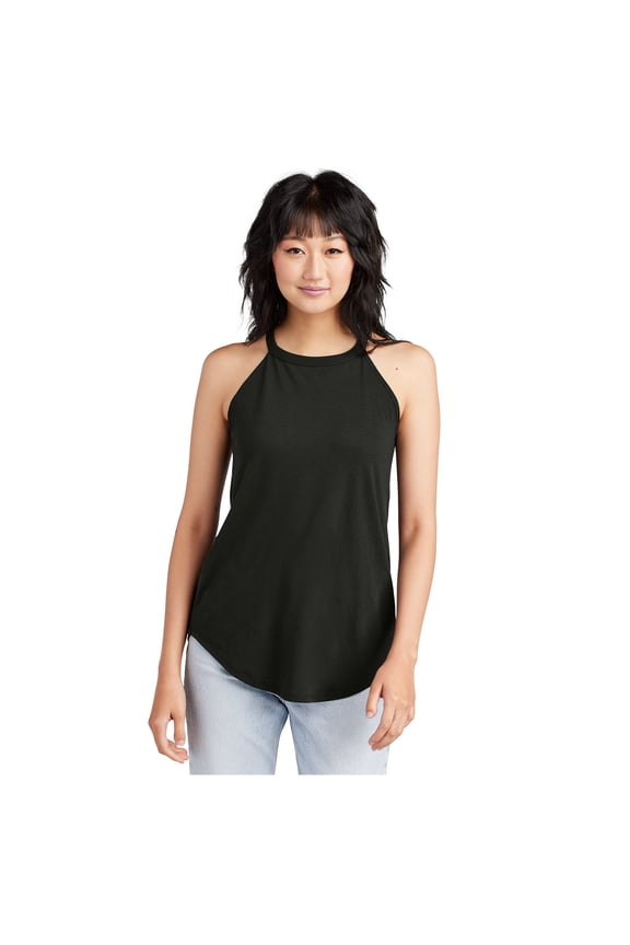 Women Tri Rocker Female Tank Top Black XL