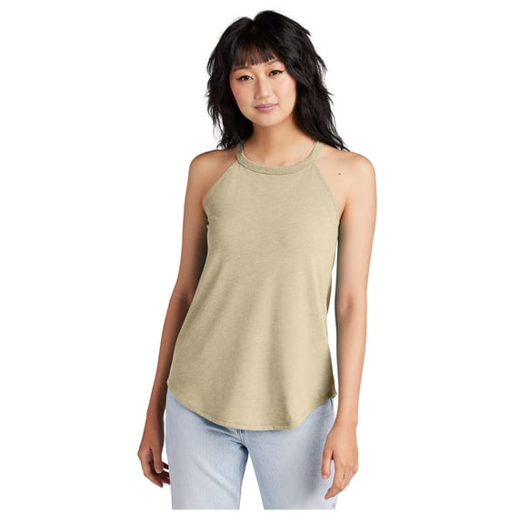 Women Tri Rocker Female Tank Top Desert Tan Heather M