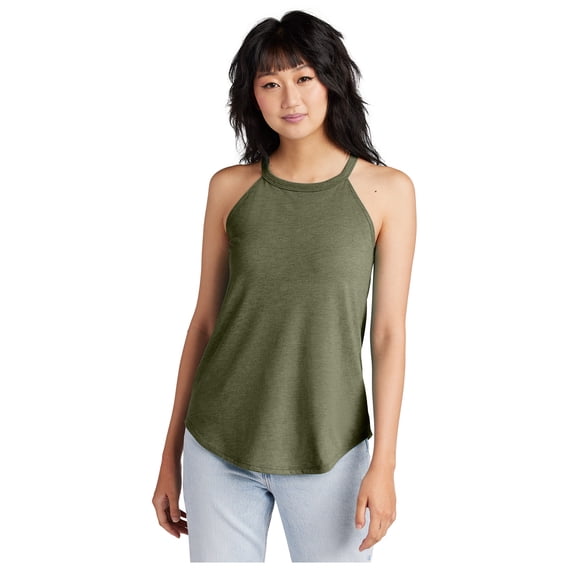 Women Tri Rocker Female Tank Top Military Green Frost S