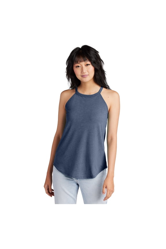 Women Tri Rocker Female Tank Top Navy Frost M