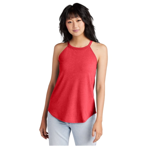 Women Tri Rocker Female Tank Top Red Frost M