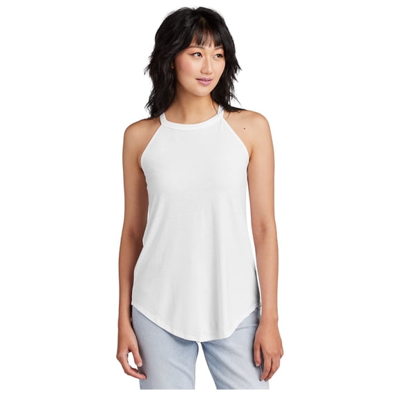 Women Tri Rocker Female Tank Top White S