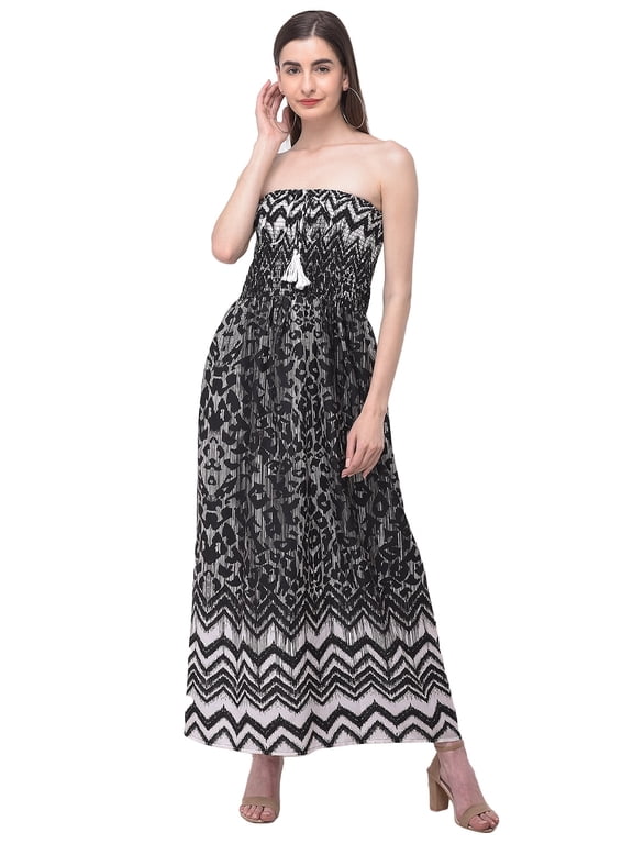 Women Tube Dress Strapless Tube Dresses Summer Tube Maxi Dress Evening Party Beach Dresses Online By Oussum