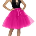 thumbnail image 1 of Women Tulle Skirt Layered Tulle Tutu Skirt Skirts 1950s Vintage Tutu for Women and Big Girls Womens Tutu Skirt 80s for Women Holiday Tutus for Women and Girls, 1 of 4