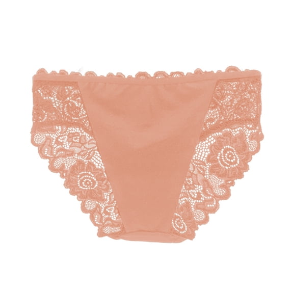 Women Tummy Control Underwear High Waisted Lace Panties High Cut Silky Soft Ladies Sexy Briefs Everyday Wear Complexion 03# Complexion# Complexion,XL