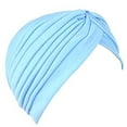 thumbnail image 1 of Women Turban Hat Head Wraps for Women Twist Knot Pre-Tied Bonnet Turbans for Women | Soft Stretchy Fabric, Breathable Daily Wear QURATI, 1 of 1