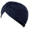 thumbnail image 1 of Women Turban Hat Head Wraps for Women Twist Knot Pre-Tied Bonnet Turbans for Women | Soft Stretchy Fabric, Breathable Daily Wear QURATI, 1 of 2