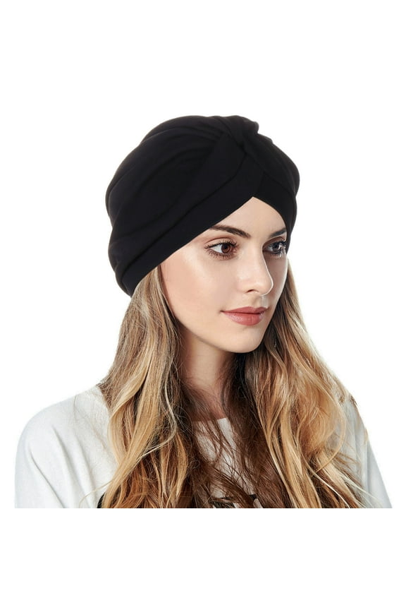 Women Turbans Knot Tied Bonnet Cap Headwraps Hats Baseball Caps for Men Adjustable Mesh Running Hats Men in N Out Burger Hat Hats for Large Heads Cap Team Athletic Hairstyles for Sports for Women Mens