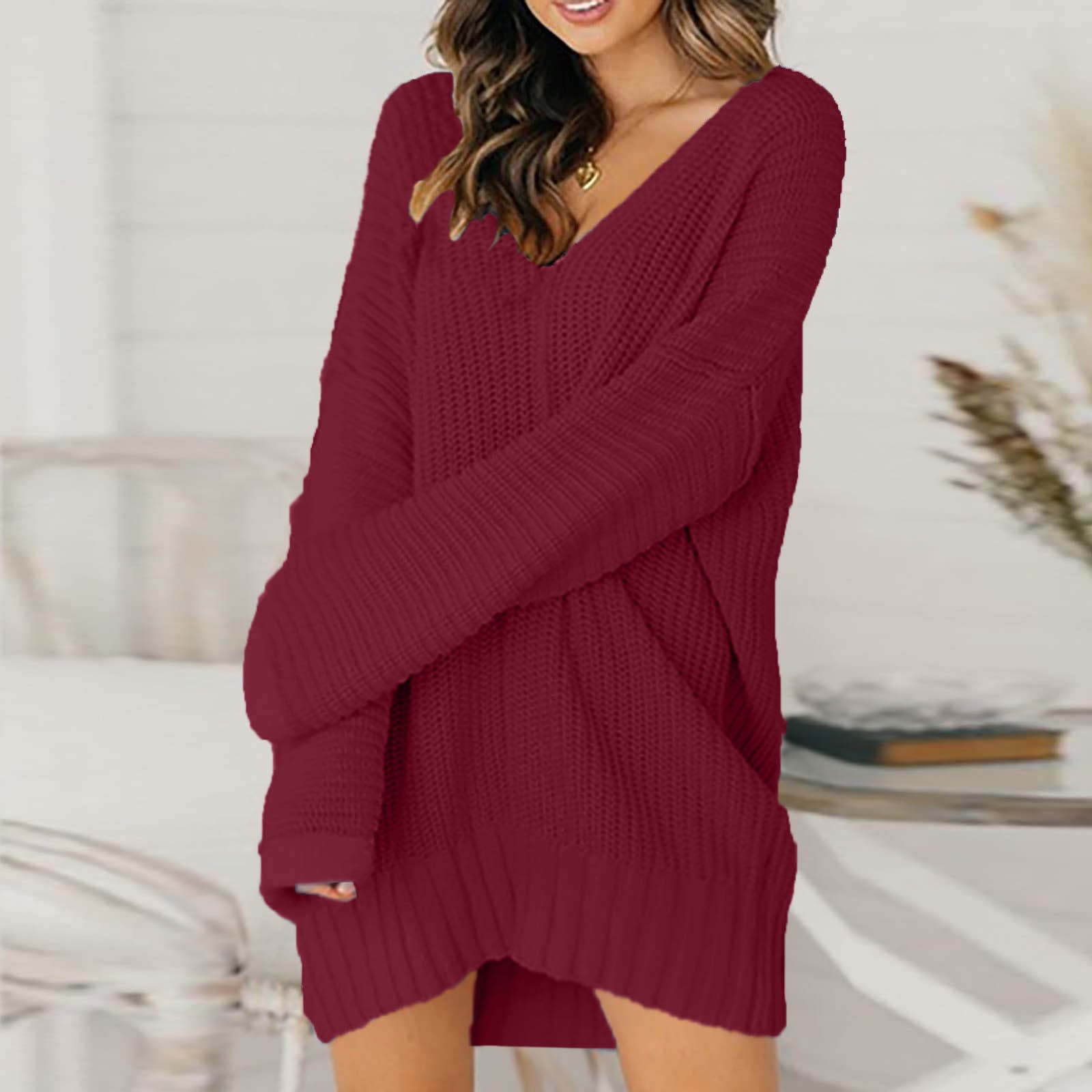 Oversized Sweaters for Women Womens Sweater Dress Fall