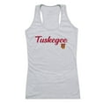 thumbnail image 1 of Women Tuskegee Golden Tigers Script Tank T-Shirt, Heather Grey - 2XL, 1 of 1