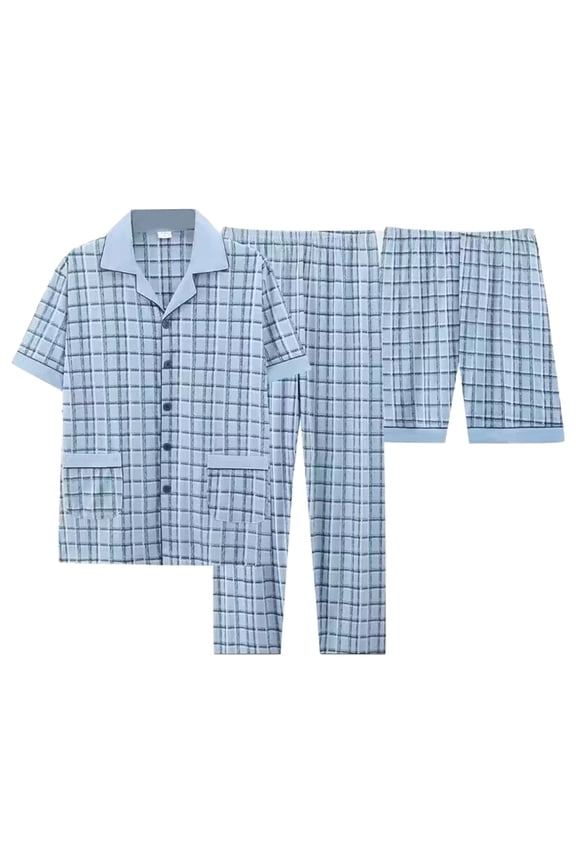 Women Two Piece Outfits Striped Short Sleeve Pullover and Long Pants Tracksuit Travel Pajama Lounge Set