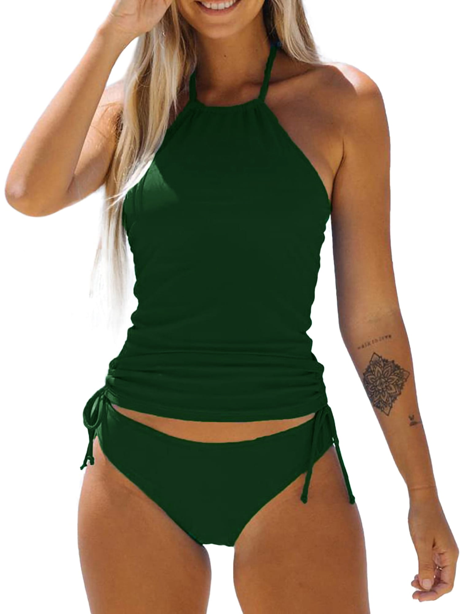 Women-Two-Piece-Tankini-