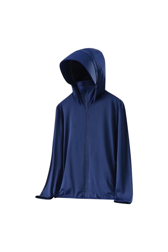 Women UPF 50+ Cooling UV Protection Clothes Hooded Sun Protective Jacket Lightweight Long Sleeve Tops for Summer