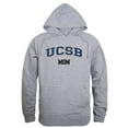 thumbnail image 1 of Women Uc Santa Barbara Gauchos Mom Hoodie, Heather Grey - Extra Large, 1 of 1