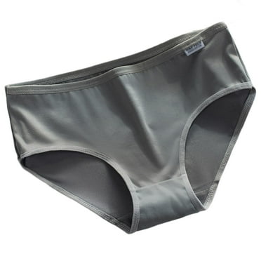 Women Underpants Lace Solid Color Breathable Mid Waist Soft Anti-septic Cotton Elastic Candy Color Lady Panties Inner Wear Clothes