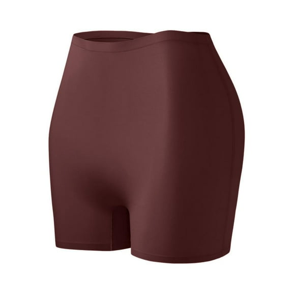 Women Underpants Seamless Boxer Brief Panties, Four Corner Panties Boyshort Panties Female Soft Underwear Briefs Invisible