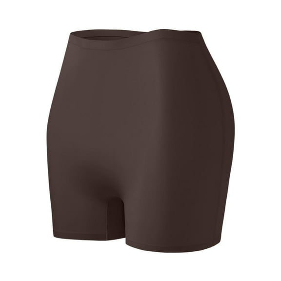 Women Underpants Seamless Boxer Brief Panties, Four Corner Panties Boyshort Panties Female Soft Underwear Briefs Invisible