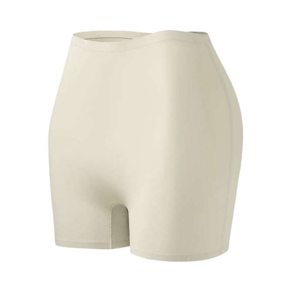 Women Underpants Seamless Boxer Brief Panties, Four Corner Panties Boyshort Panties Female Soft Underwear Briefs Invisible