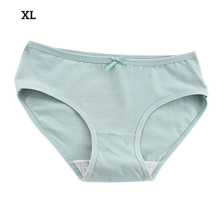 3pc/Lot Underwear Female Cotton Solid Color Briefs Ms Low Waist Breathable  Summer Students YFP90 - AliExpress
