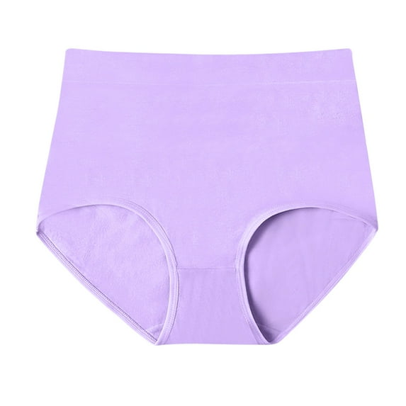 Women Underwear Brief Fashion Basic Elastic Comfortable Solid Color cotton