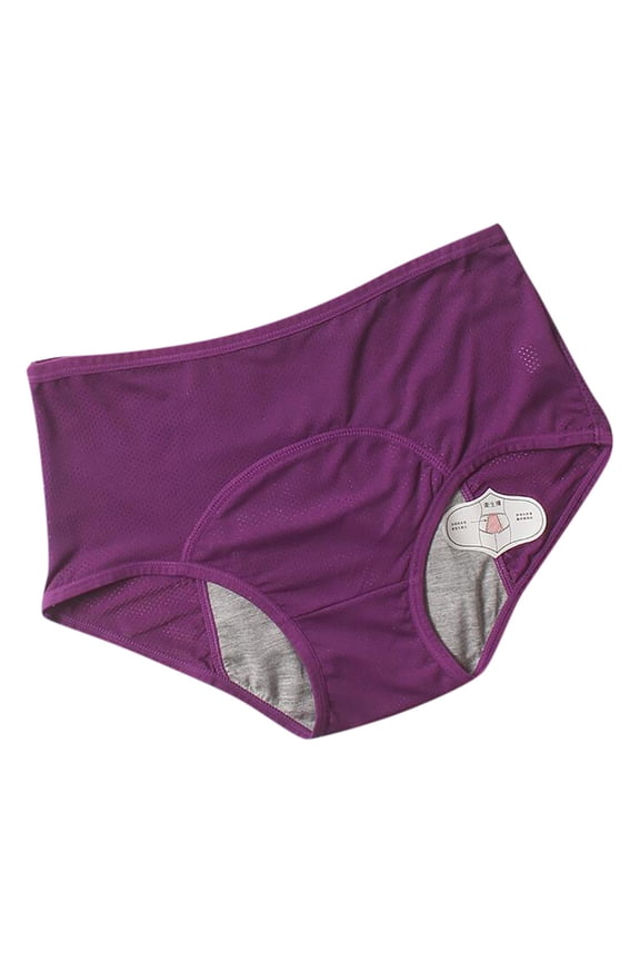 Women Underwear Brief Leak Proof Menstrual Period Panties Physiological Waist Pants