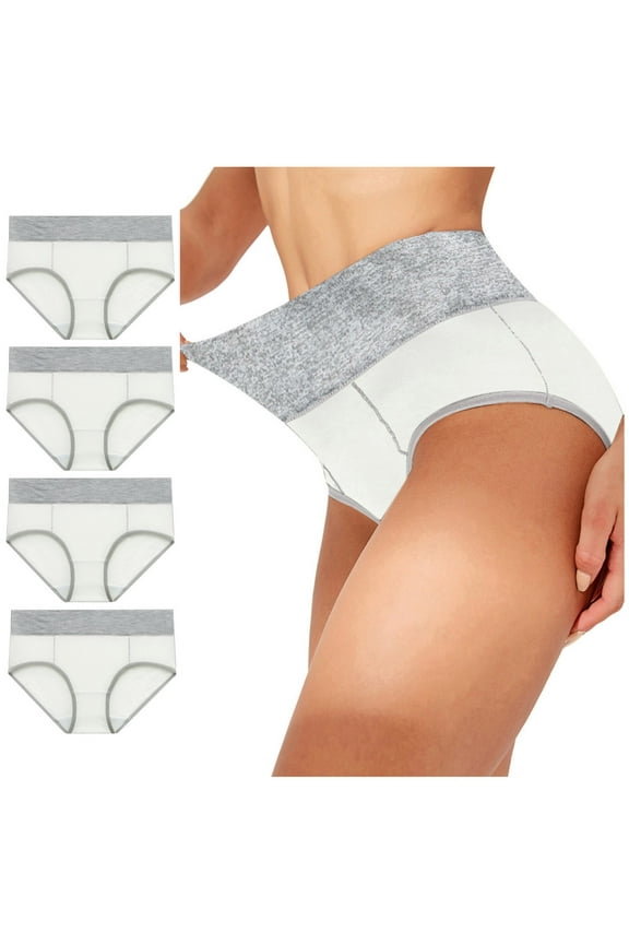 Women Underwear Brief Solid Color Patchwork Panties Knickers Bikini Underpants