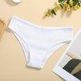 thumbnail image 1 of Women Underwear Clearance, Women's Comfortable Friendly Breathable Cute Sweet Sexy Solid Color Seamless Thread Low Waist Breathable Mid Waist All, 1 of 3
