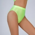 thumbnail image 1 of Women Underwear Glossy Briefs Wet Look Knickers Solid Shiny Panties Underpants, 1 of 11