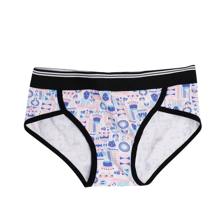 Women Underwear Print Stretch Soft Full Coverage Moisture-Wicking Panties  For Women 