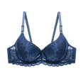thumbnail image 1 of Women Underwear Push Up Women Bra Lace Solid Bralette Soutien Gorge Brasieres, 1 of 2