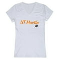 thumbnail image 1 of Women Ut Martin Skyhawks Script T-Shirt, White - Large, 1 of 1