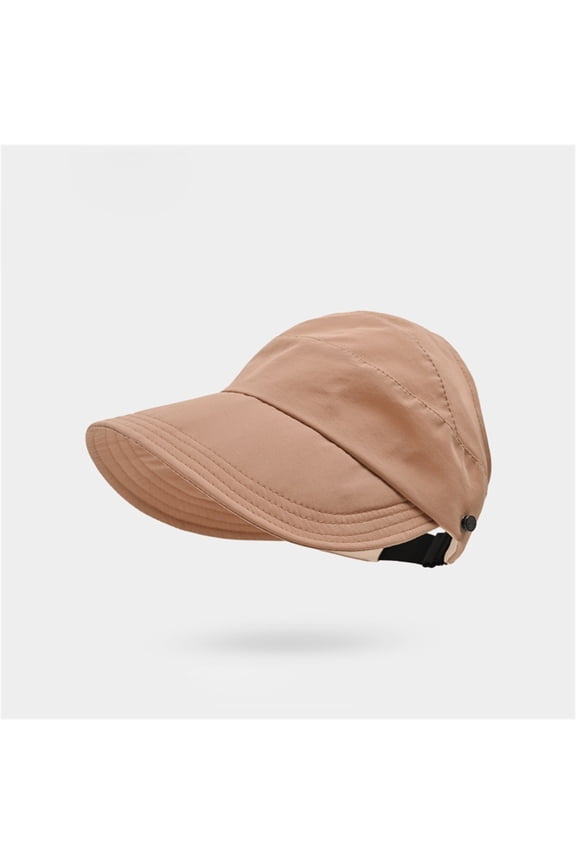 Women Uv Protection Sun Hat Wide Brim Adjustable Quick Dry Baseball Cap for Outdoor Hiking Gardening Red