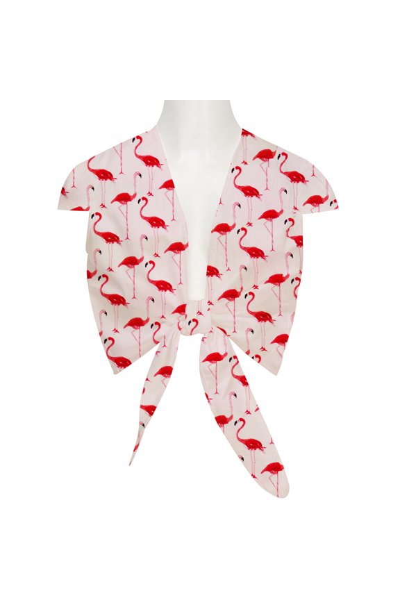 Women V Neck Crop Tops Sweet Short Sleeve Vintage Casual Chic Summer Blouse