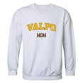 thumbnail image 1 of Women Valparaiso Crusaders Mom Crewneck Fleece, White - Large, 1 of 1