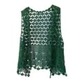 thumbnail image 1 of Women Vest Women's Sleeveless Knitted Hollow Vest Retro Crochet Cardigan for Summer Spring Autumn Sleeveless Cardigan, 1 of 4