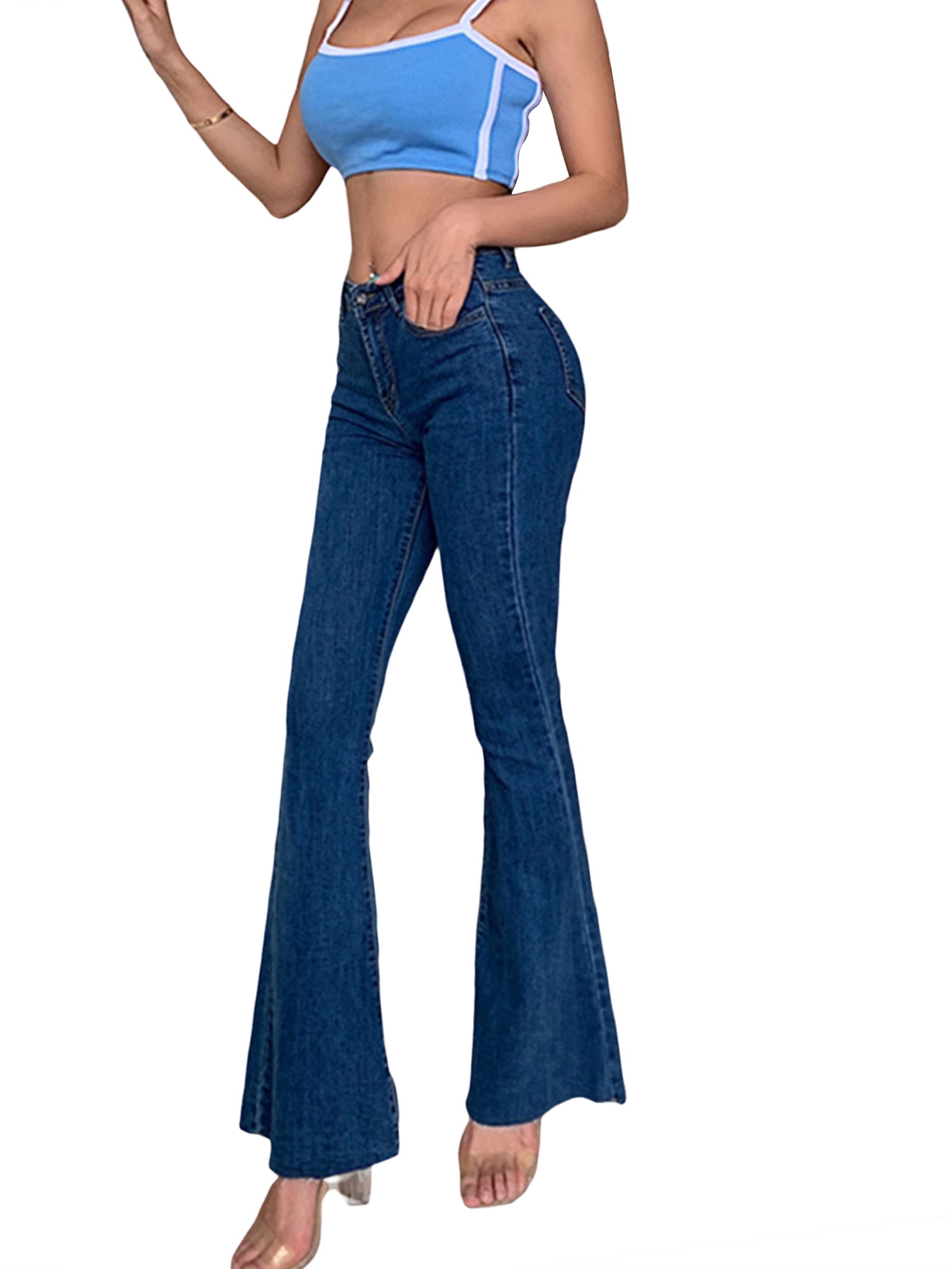 https://i5.walmartimages.com/seo/Women-Vintage-Bell-Bottom-Jeans-Solid-Color-High-Waisted-Jeans-Slim-Fit-Flared-Jeans-70s-Flared-Denim-Pants_d89f3406-45b3-4f26-8dfc-b3ea1852c9e2.5a4742bba83a55c23e9a45d08264f5b9.jpeg